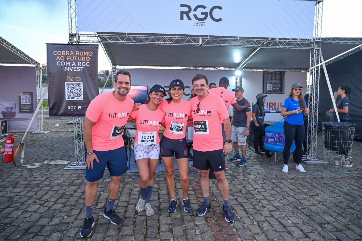 Pedro Rio Branco, Rebeca Lopes, Soraia Coutinho e Roberto Calumby