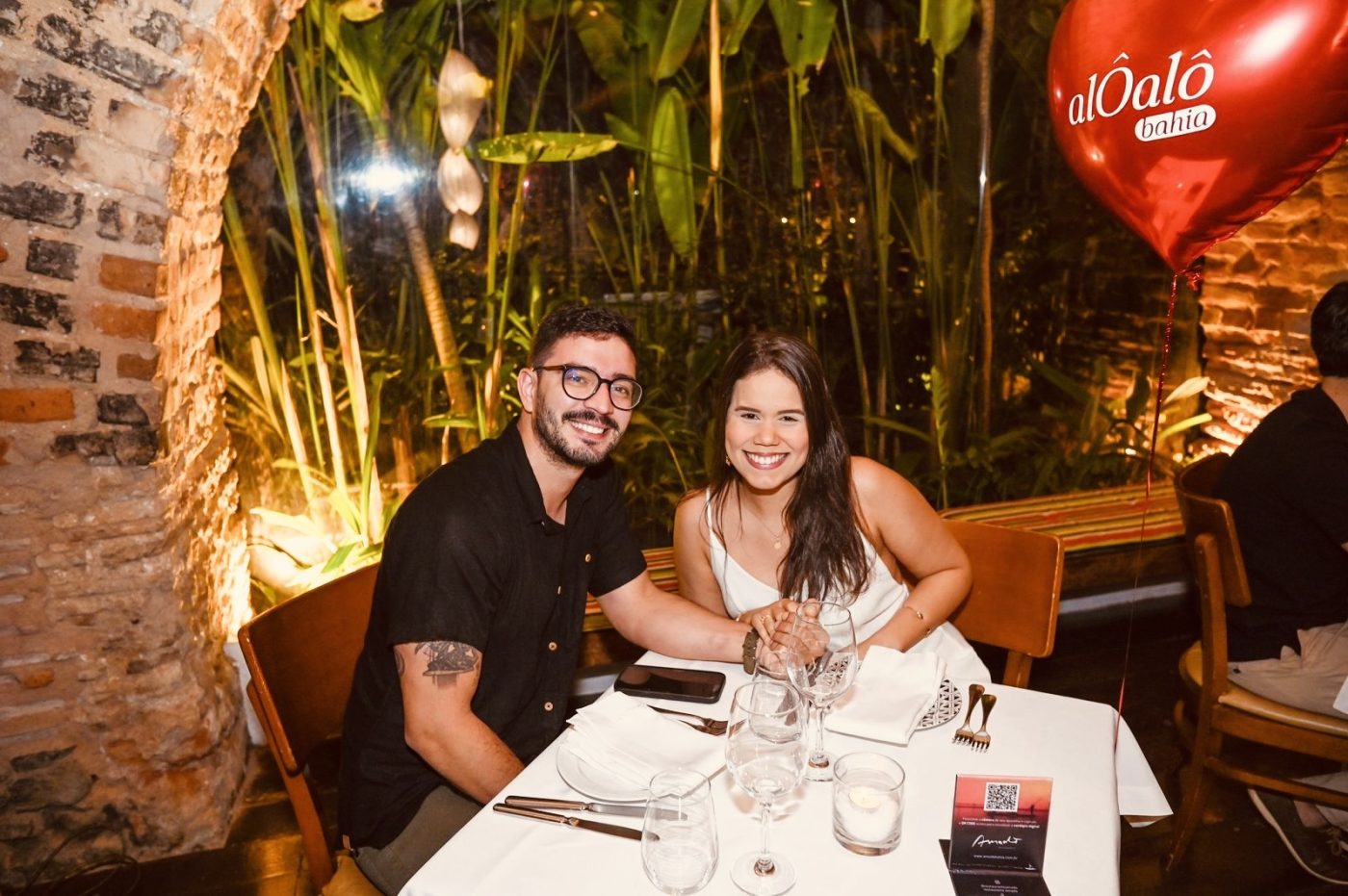 Matheus Martins e Ingrid Oliveira - Restaurante Amado