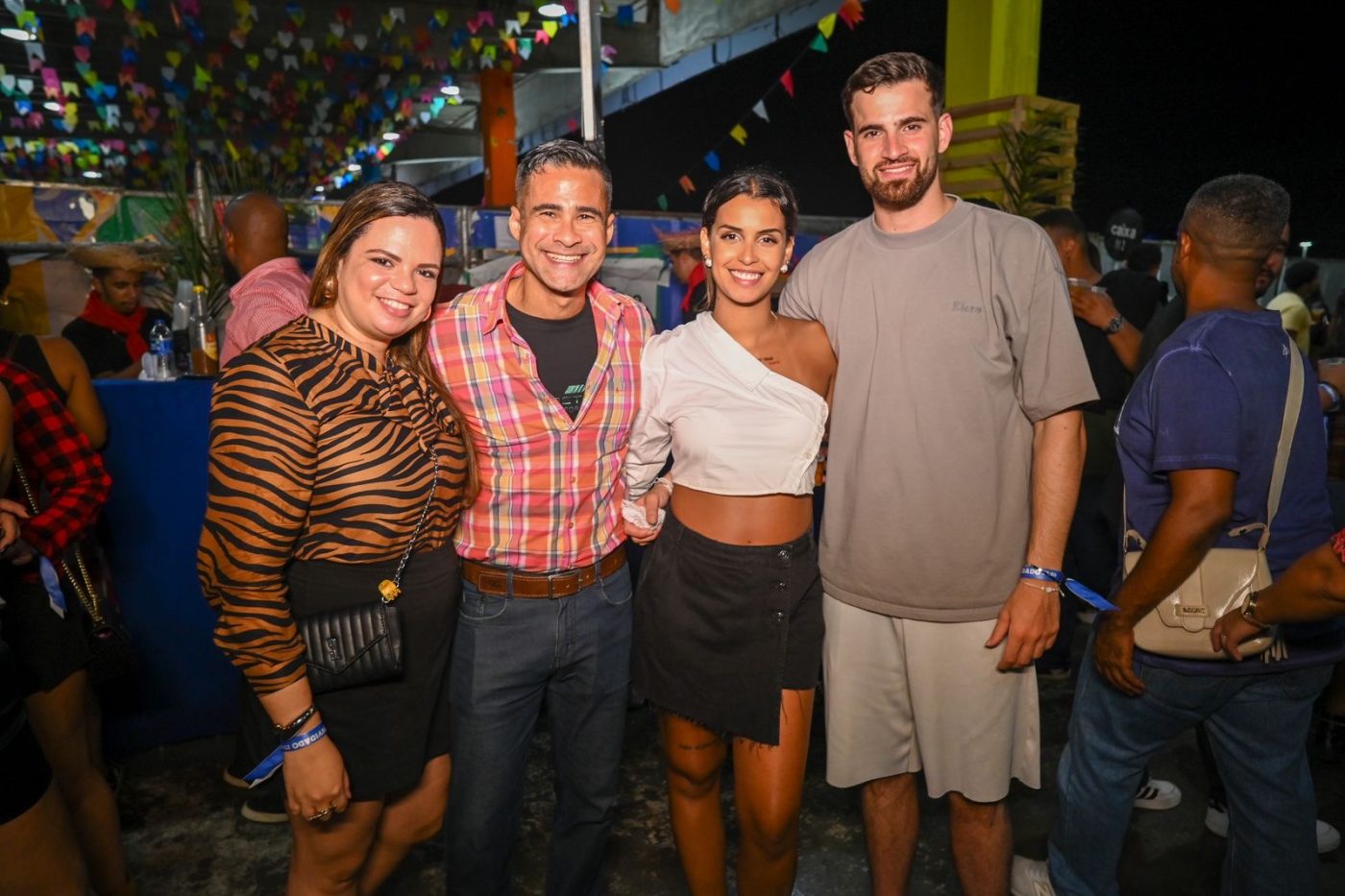 Júlia Cruz, Ricardo Mesquita, Giovanna Duplat e Philipp Angeler