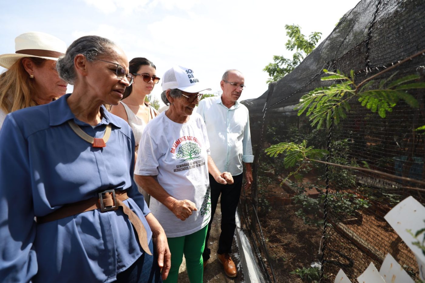 Na Bahia, Marina Silva participa de missão climática pela Caatinga