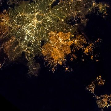Astronauta da Nasa publica foto noturna de São Paulo vista do espaço
