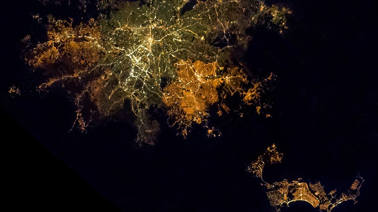 Astronauta da Nasa publica foto noturna de São Paulo vista do espaço