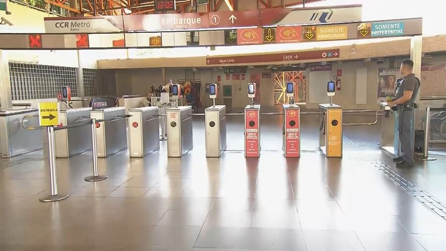 Estações de metrô de Salvador suspendem operação neste domingo (9); entenda