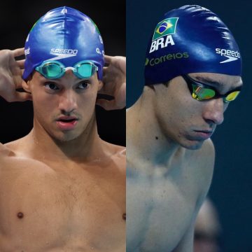 Baianos Guilherme Caribé e Breno Correia não avançam na natação das Olimpíadas de Paris 2024