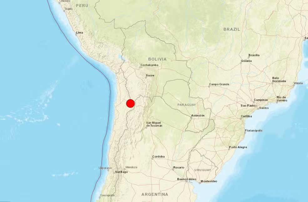 Terremoto de magnitude 7,3 atinge o norte do Chile