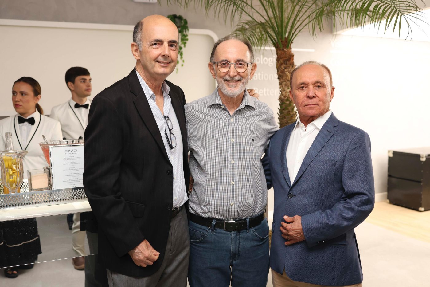 Fernando Sampaio, Jorge Sampaio e Ruy Tourinho
