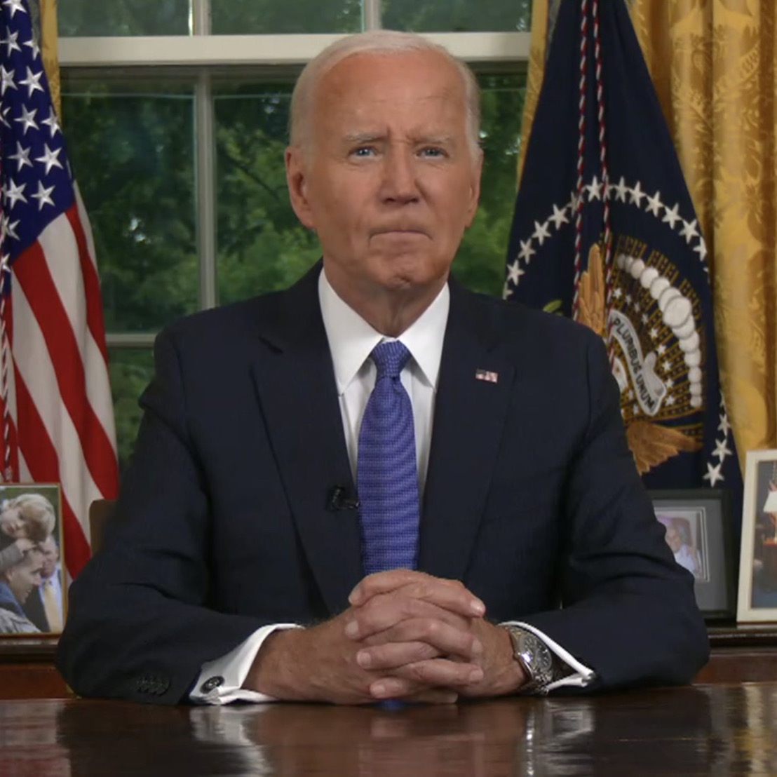 Biden faz primeiro pronunciamento após desistir da corrida pela presidência dos EUA