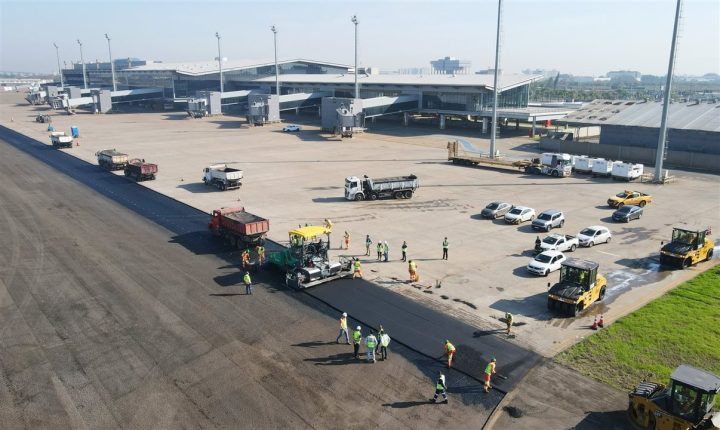 Obras de recuperação de Aeroporto de Porto Alegre avançam e reinauguração é prevista para outubro