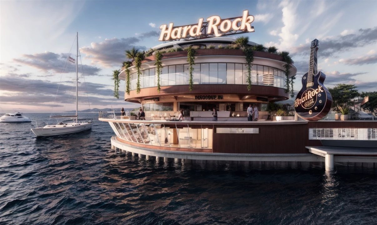 Brasil ganha único Hard Rock Café dentro d’água, com vista 360º para o mar; veja fotos