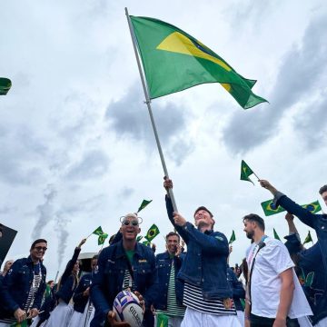 Saiba como foi a passagem do Brasil na cerimônia de abertura das Olimpíadas de Paris; veja fotos