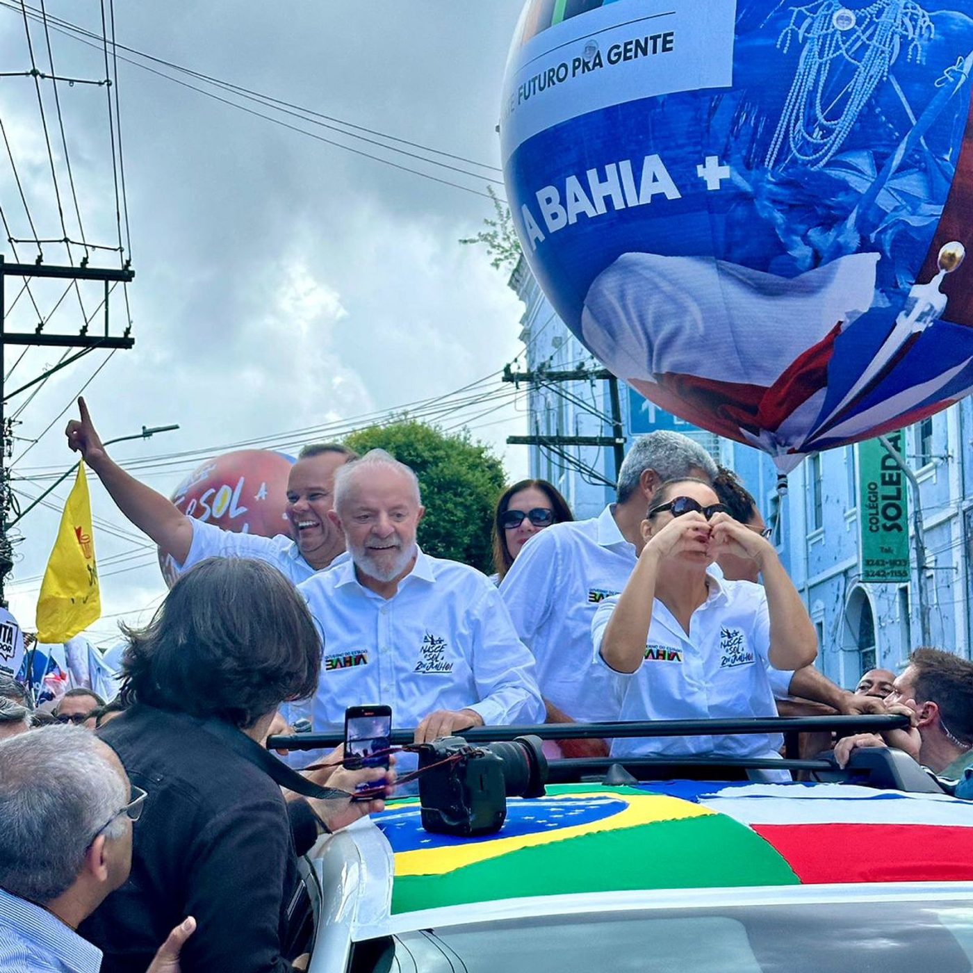 Lula desembarca em Salvador nesta terça-feira (29) e participa de caminhada entre Ondina e Barra