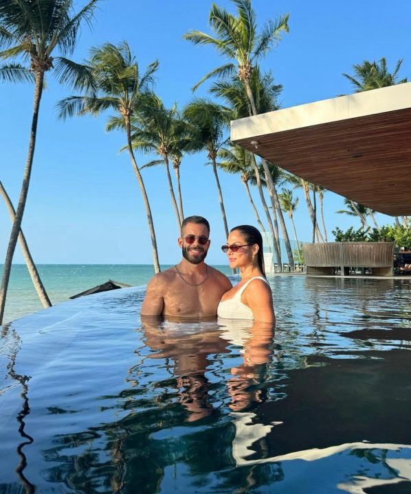 Álbum de fotos: Pipo e Mari Gonzalez compartilham momentos em resort de luxo, com diárias de até R$ 10 mil