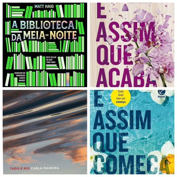 Saiba quais os livros de ficção mais vendidos no 1º semestre de 2024 no Brasil