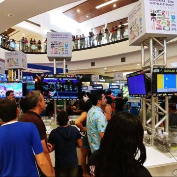 Shopping em Salvador promove exposição gratuita que resgata história dos videogames