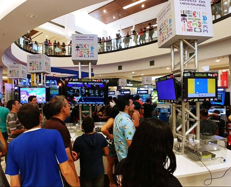 Shopping em Salvador promove exposição gratuita que resgata história dos videogames