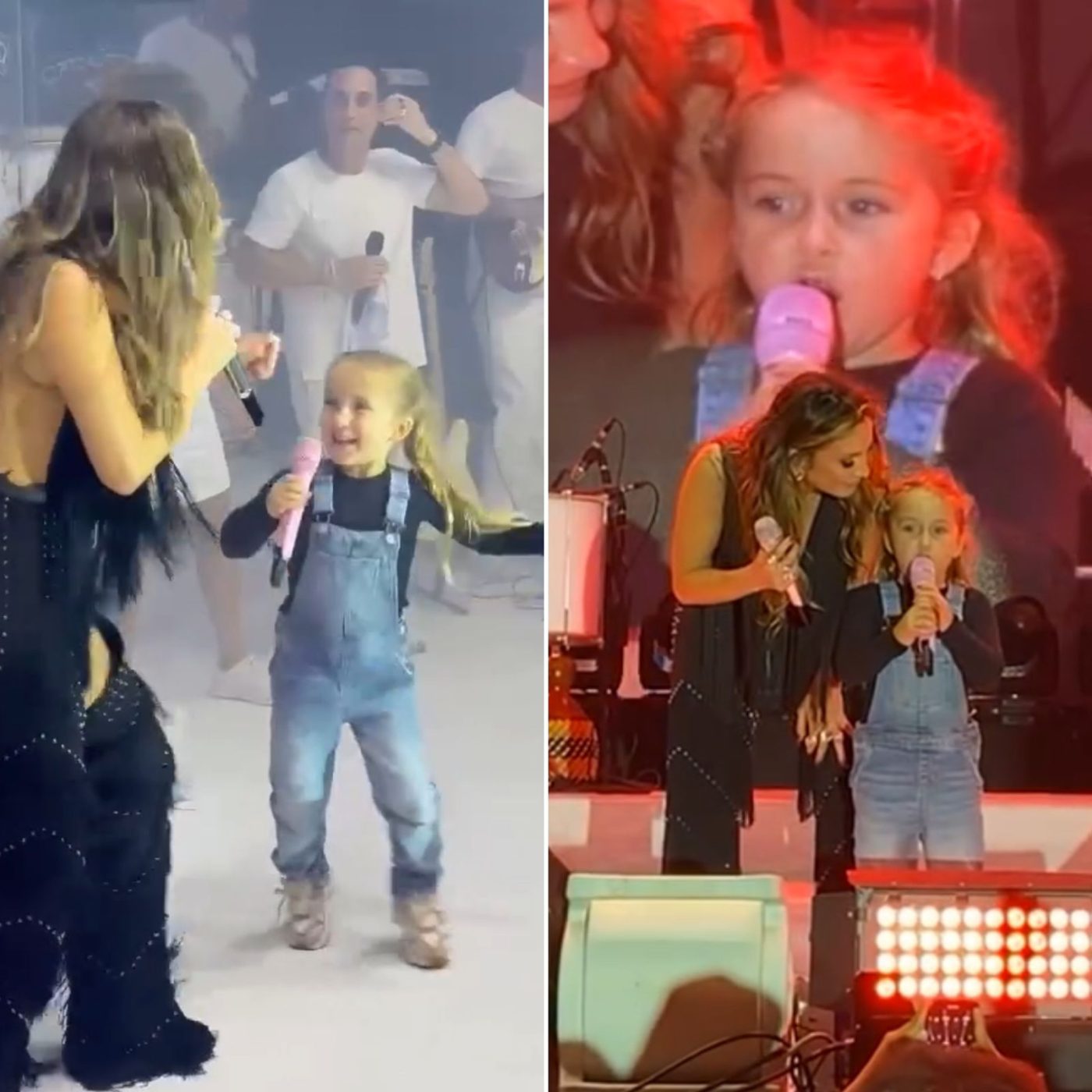 Filha de Claudia Leitte faz participação em show da mãe no interior da Bahia. Veja vídeo