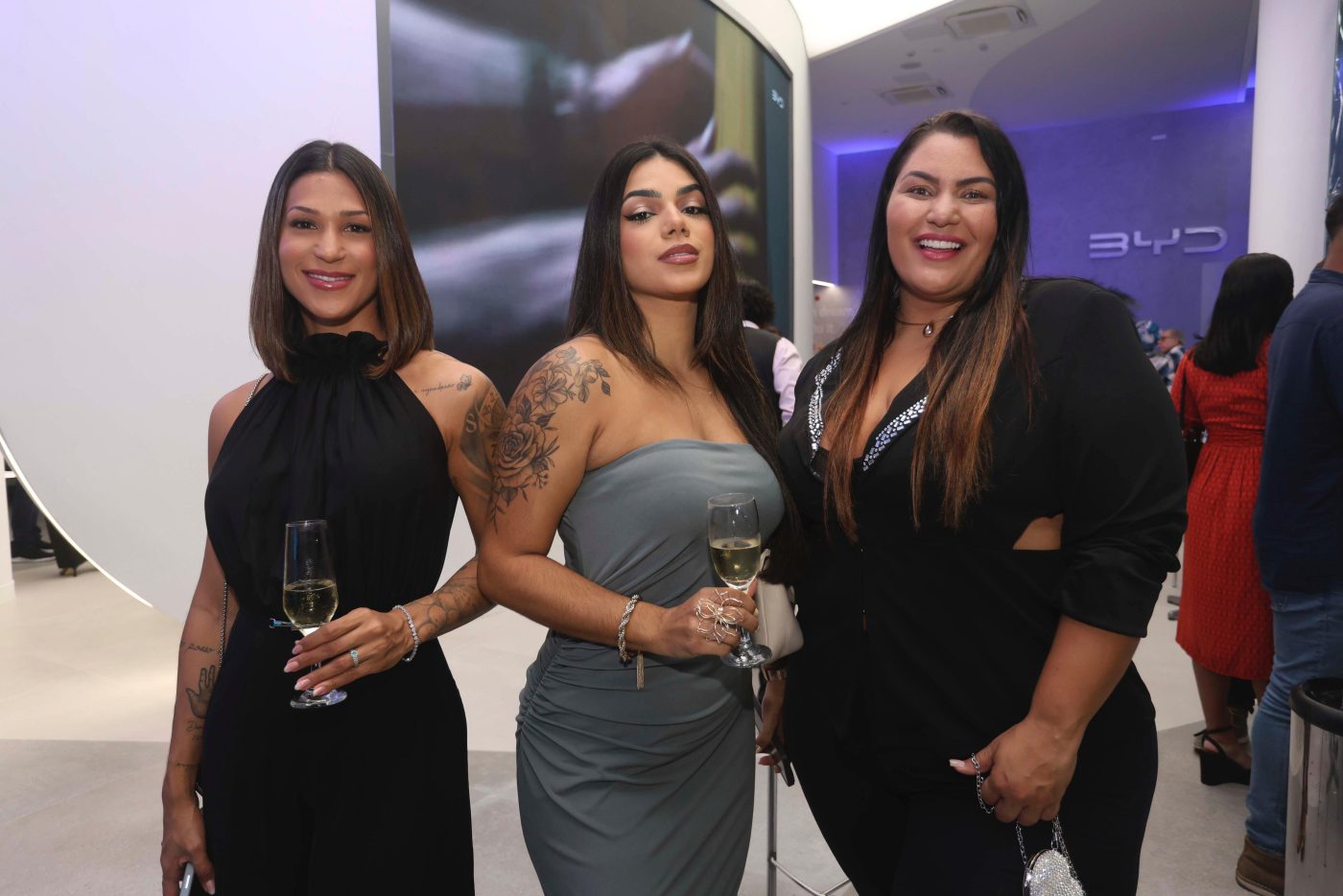 Tamires Leal, Hayala Monteiro e Gabriella Blanco