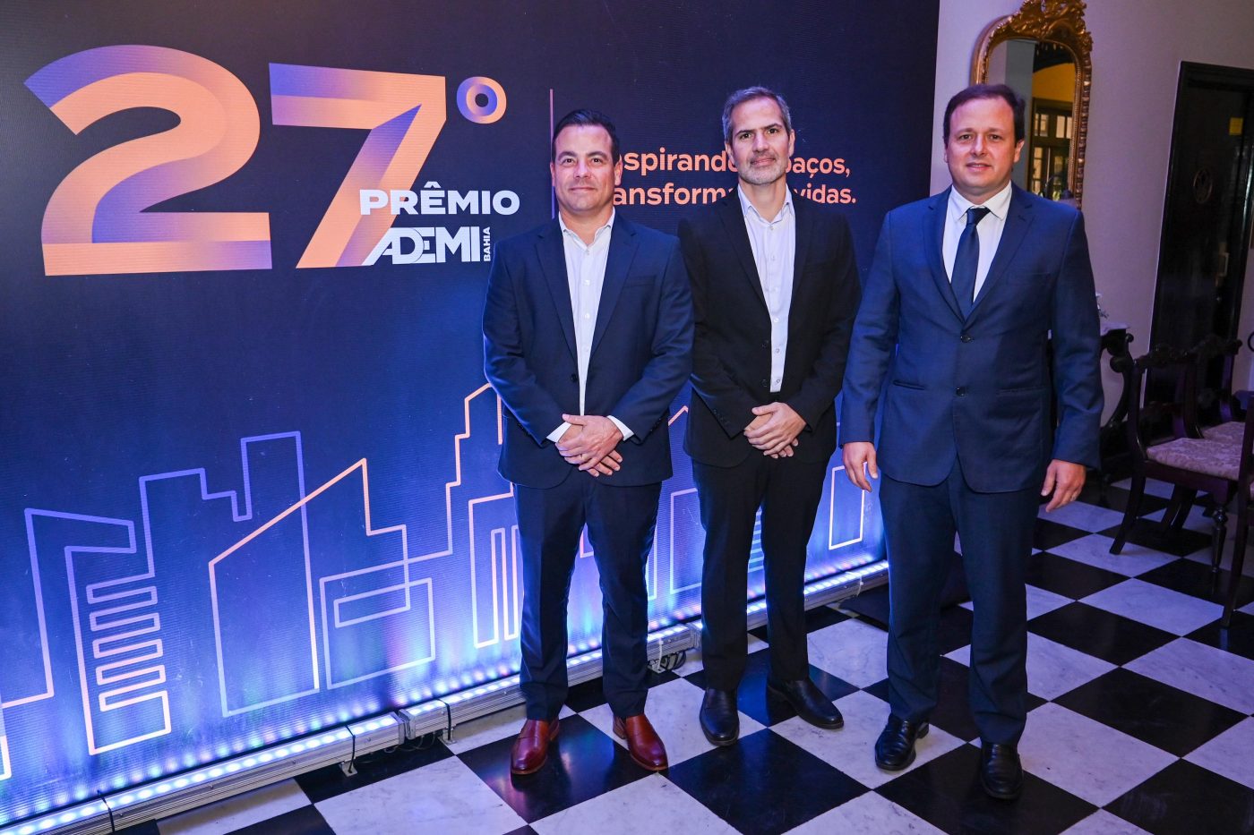Bruno Ramalho, Hassan Luedy e Marcelo Castro Lima