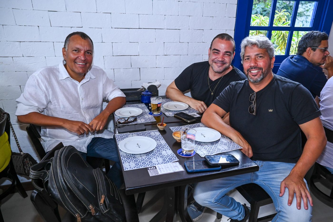 Leonardo Dourado, Ricardo Campos e Bernardo Mello