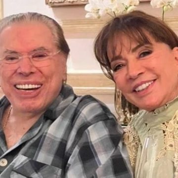 Esposa de Silvio Santos, Iris Abravanel atualiza estado de saúde do apresentador após internação por H1N1