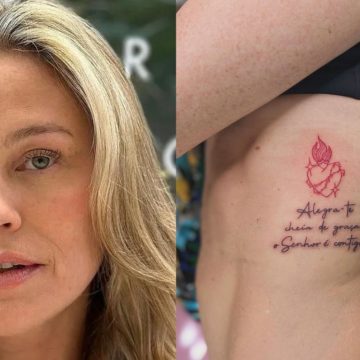 Luana Piovani mostra nova tatuagem com trecho da Bíblia: “Devoção”