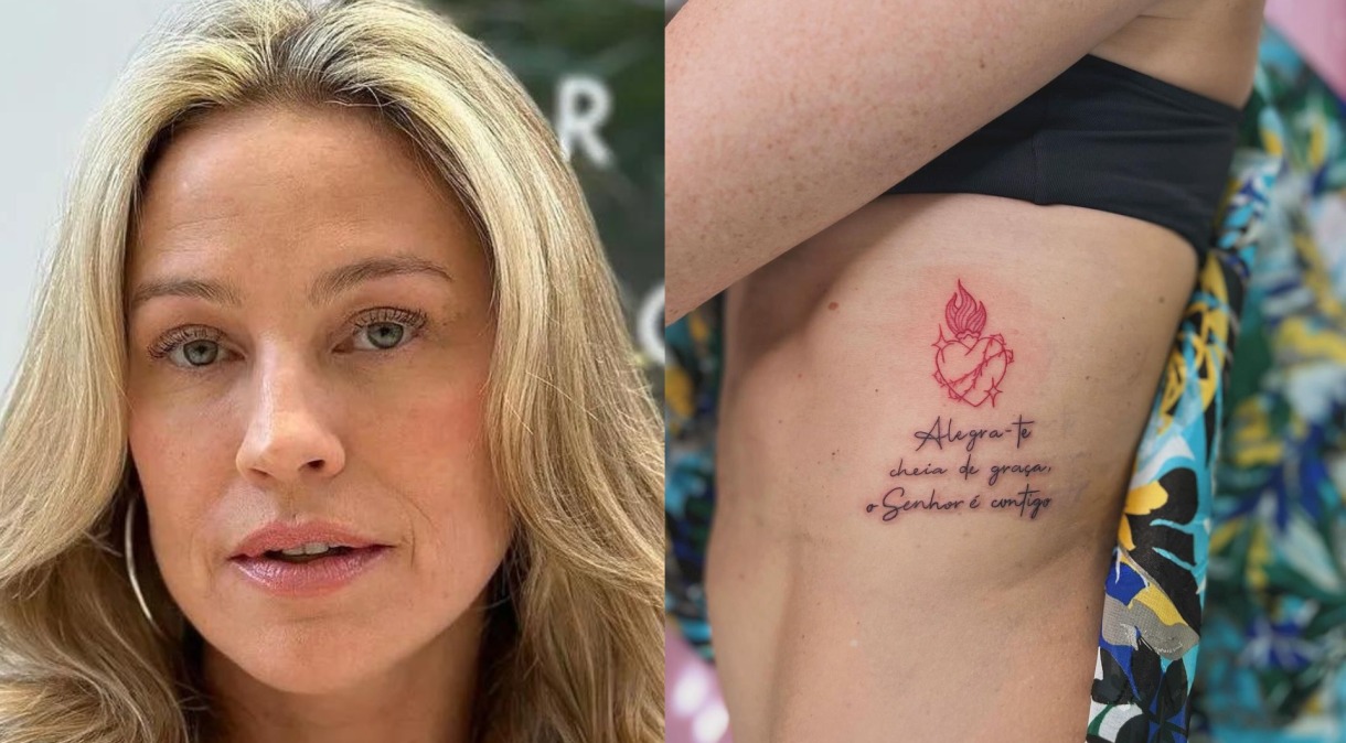 Luana Piovani mostra nova tatuagem com trecho da Bíblia: “Devoção”
