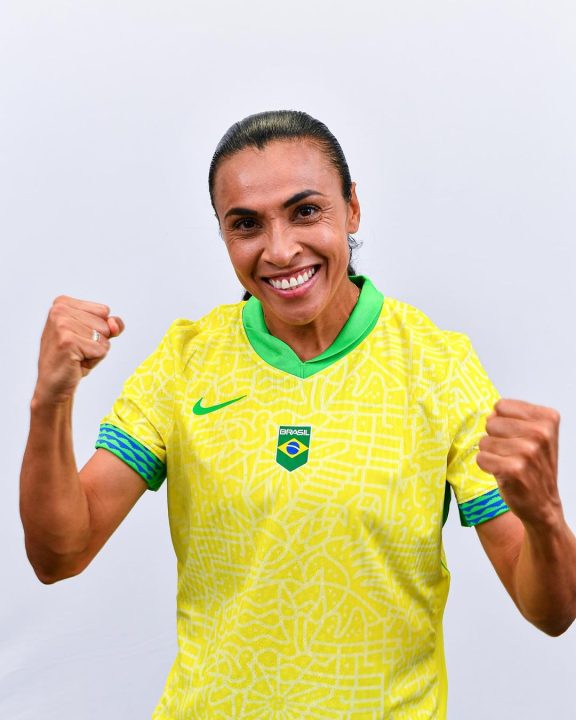 Marta está entre os três brasileiros no ranking dos 100 maiores atletas do século