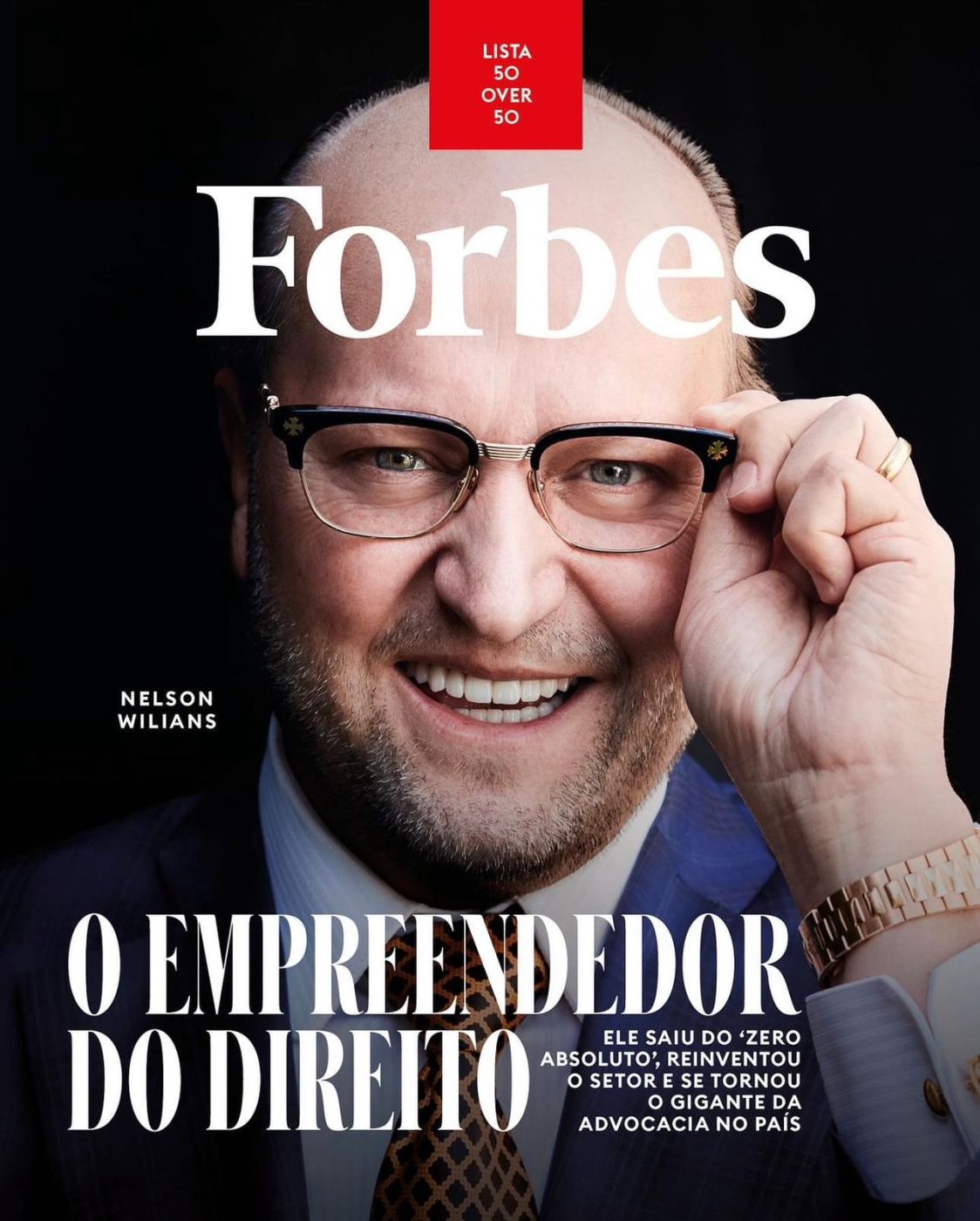 Reconhecimento: Nelson Wilians se torna o primeiro advogado a figurar em capa da edição brasileira da Forbes