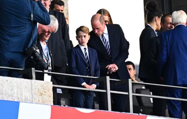 Príncipe William leva o filho George à final da Eurocopa 2024