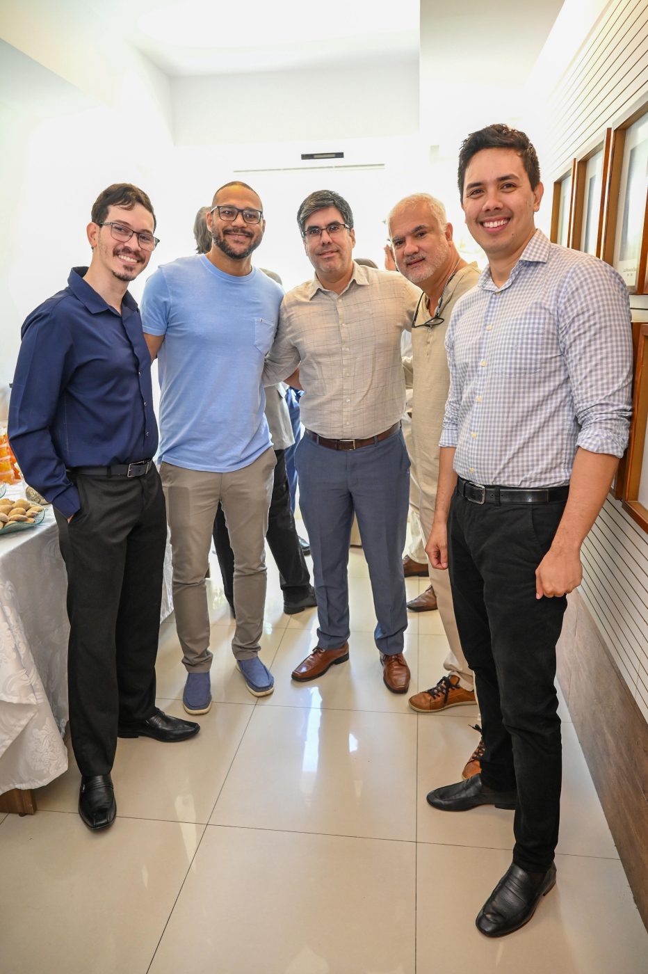 Douglas Travassos, Jules Dourado, Jorge Ponte, Paulo Miguel e Marcelo Azevedo