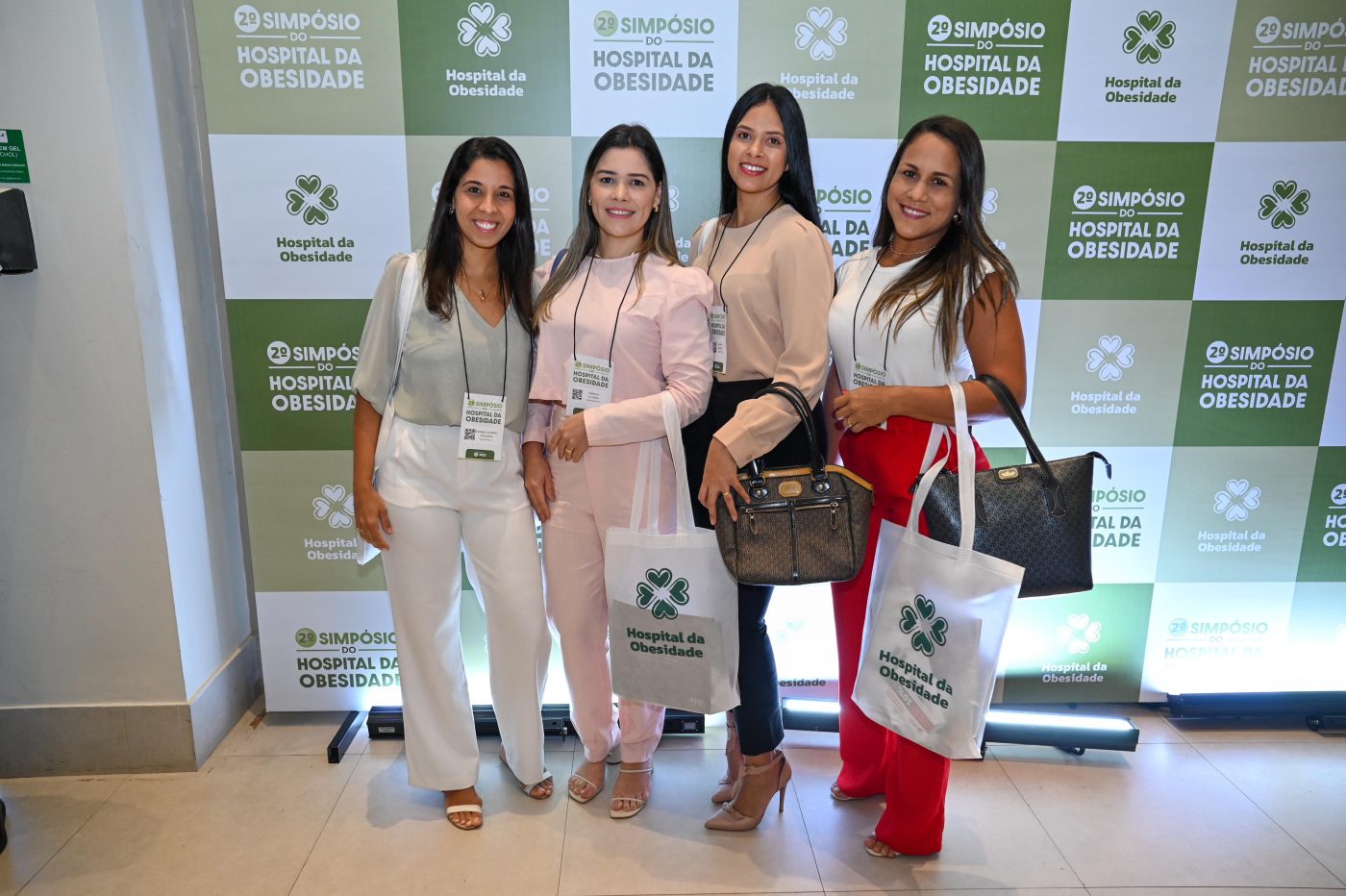 Daniele Gusmão, Marília Oliveira, Maiara Machado e Jessica Vasconcelos