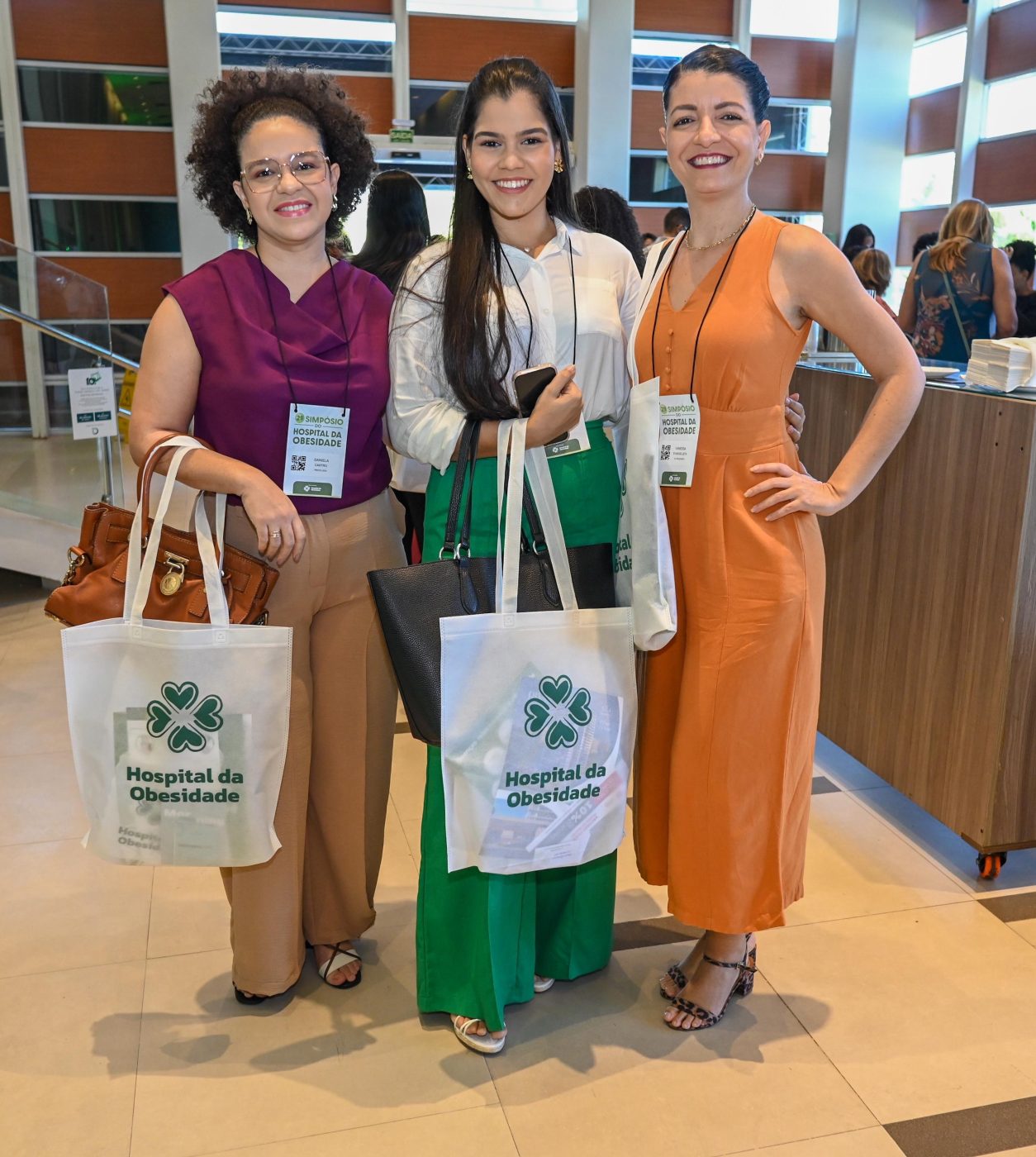 Daniela Castro, Gabriela Matos e Vanessa Evangelista