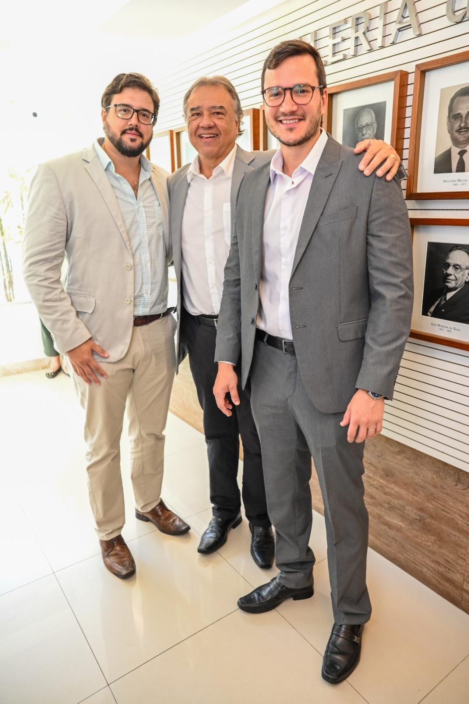 Leonardo, Almir e Eduardo Plessim