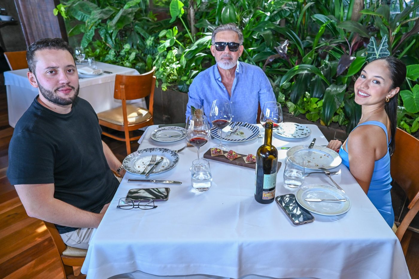 Pedro, Ivo e Luana Barbosa