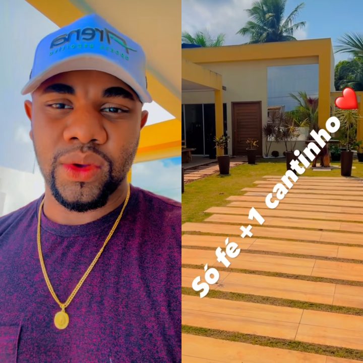 Davi Brito exibe detalhes de suas três casas