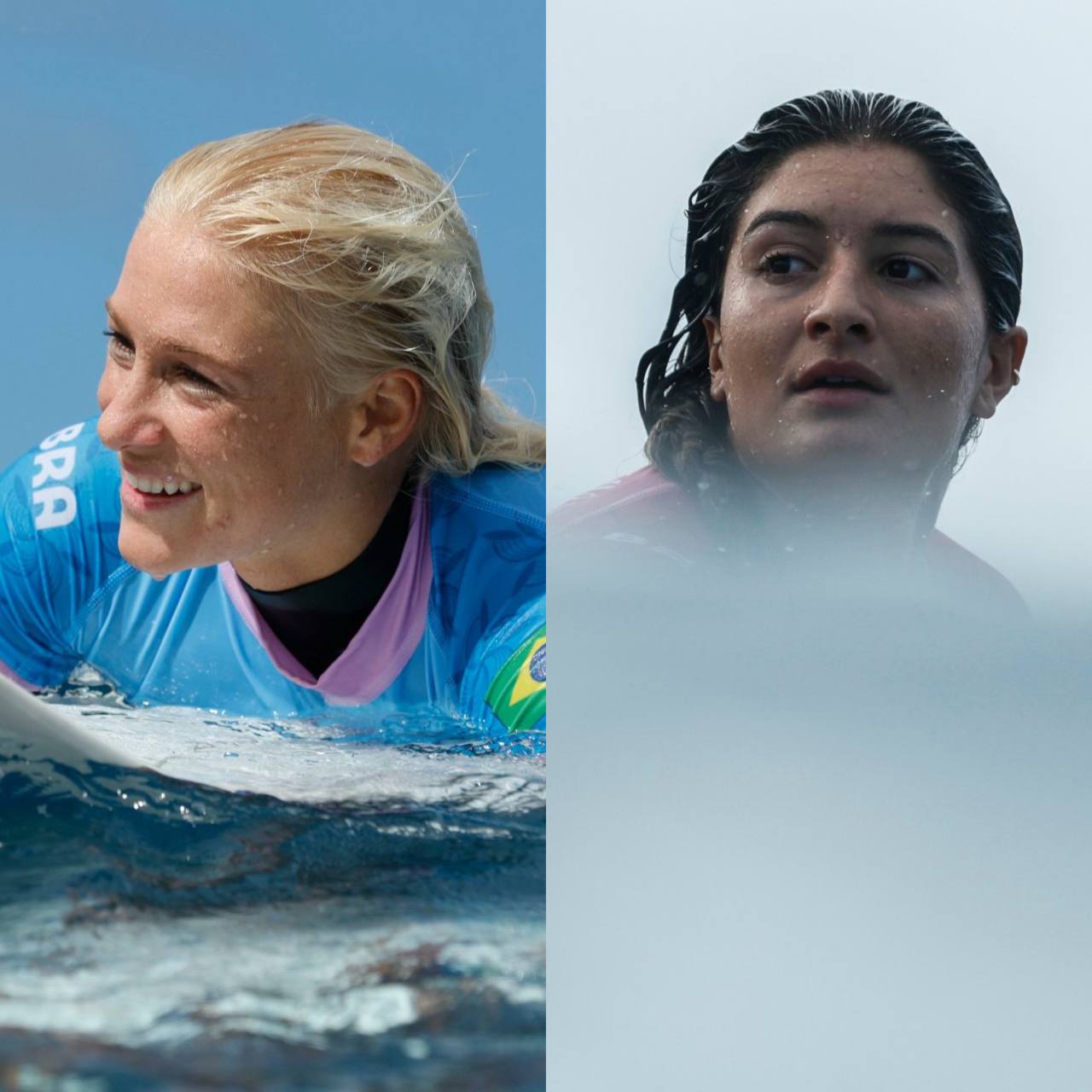 Tatiana Weston-Webb e Luana Silva avançam às quartas no surfe das Olimpíadas de Paris 2024