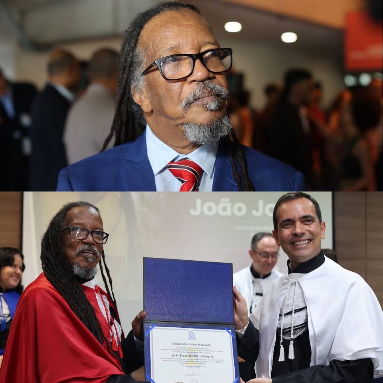 Presidente do Olodum recebe título de Doutor Honoris Causa na Ucsal