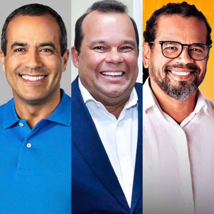 Bruno Reis lidera pesquisa em Salvador com 66% das intenções de voto; Geraldo Júnior e Kleber Rosa seguem distantes