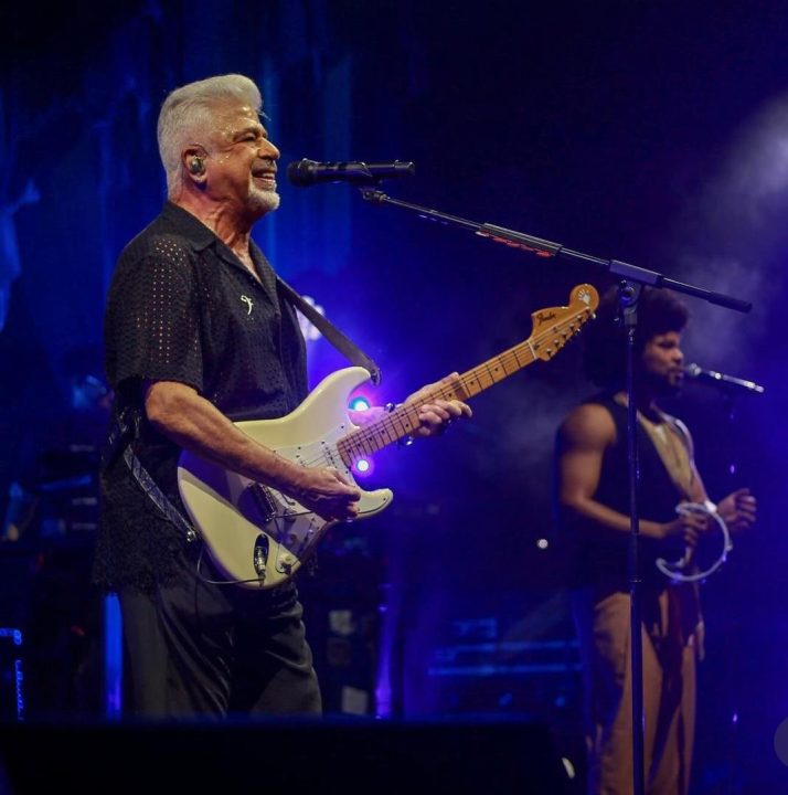 Lulu Santos canta principais sucessos da carreira em show especial na Concha Acústica do TCA; veja fotos