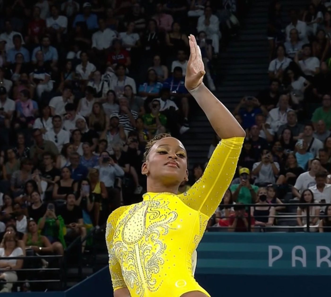 Olímpiadas 2024: Rebeca Andrade é prata no individual geral na ginástica em Paris