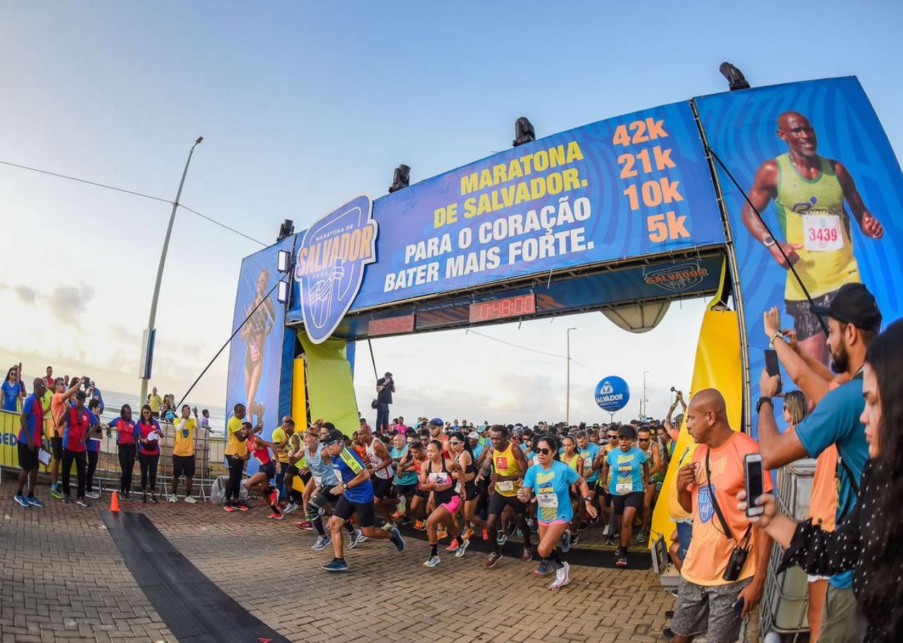 Maratona Salvador 2024 tem novo percurso dos 42km