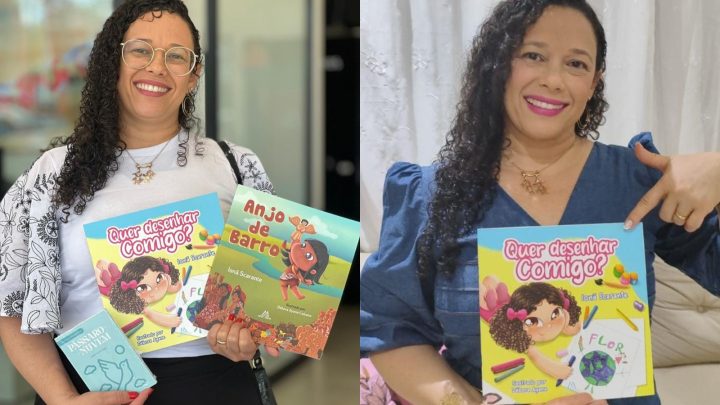 Quer desenhar comigo? Escritora baiana lança livro infantil na Flipelô que estimula criatividade da criança