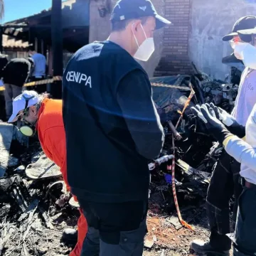 Equipes francesa e canadense auxiliam na remoção de motores de avião que caiu em Vinhedo