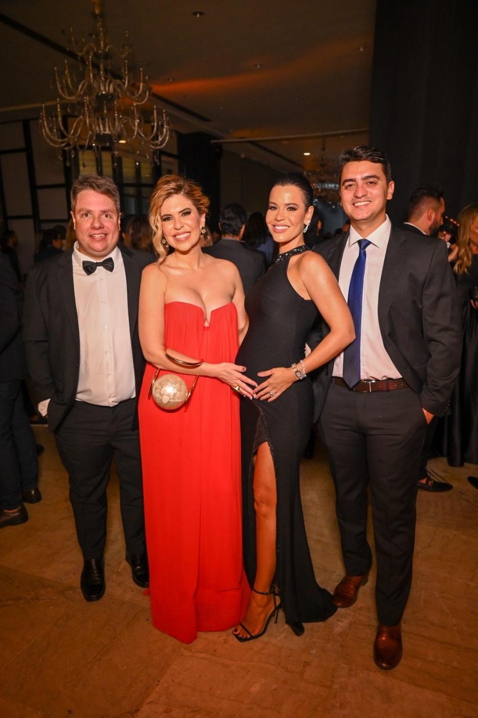 Rafael Cal, Fernanda Lins, Priscila Pena e Rodrigo Esper