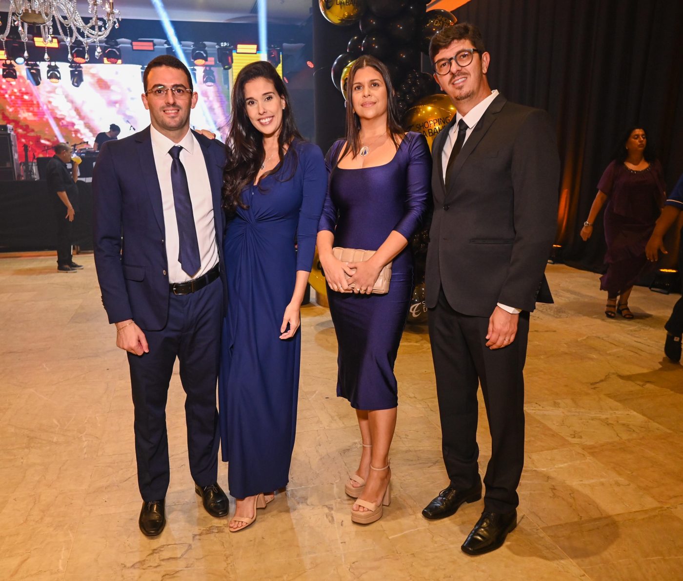 Francisco Elde, Camila Carvalho, Edival Leão e Sandra Leão