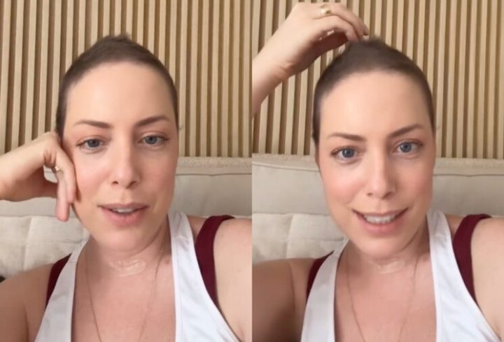 Fabiana Justus adota penteado estiloso e brinca: ‘Logo vou ter que cortar o cabelo’
