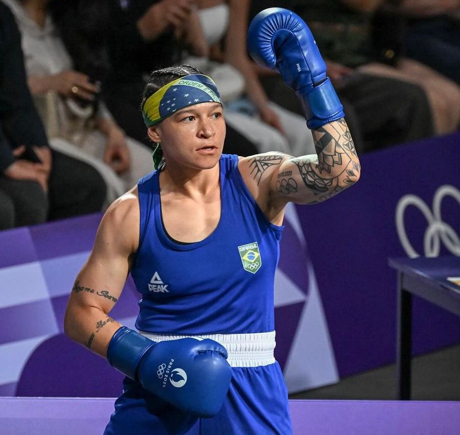 Baiana Bia Ferreira conquista medalha de bronze nos Jogos de Paris