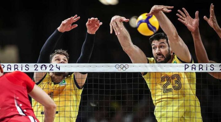 Paris-2024: Seleção brasileira de vôlei masculino perde para os EUA nas quartas e se despede da competição