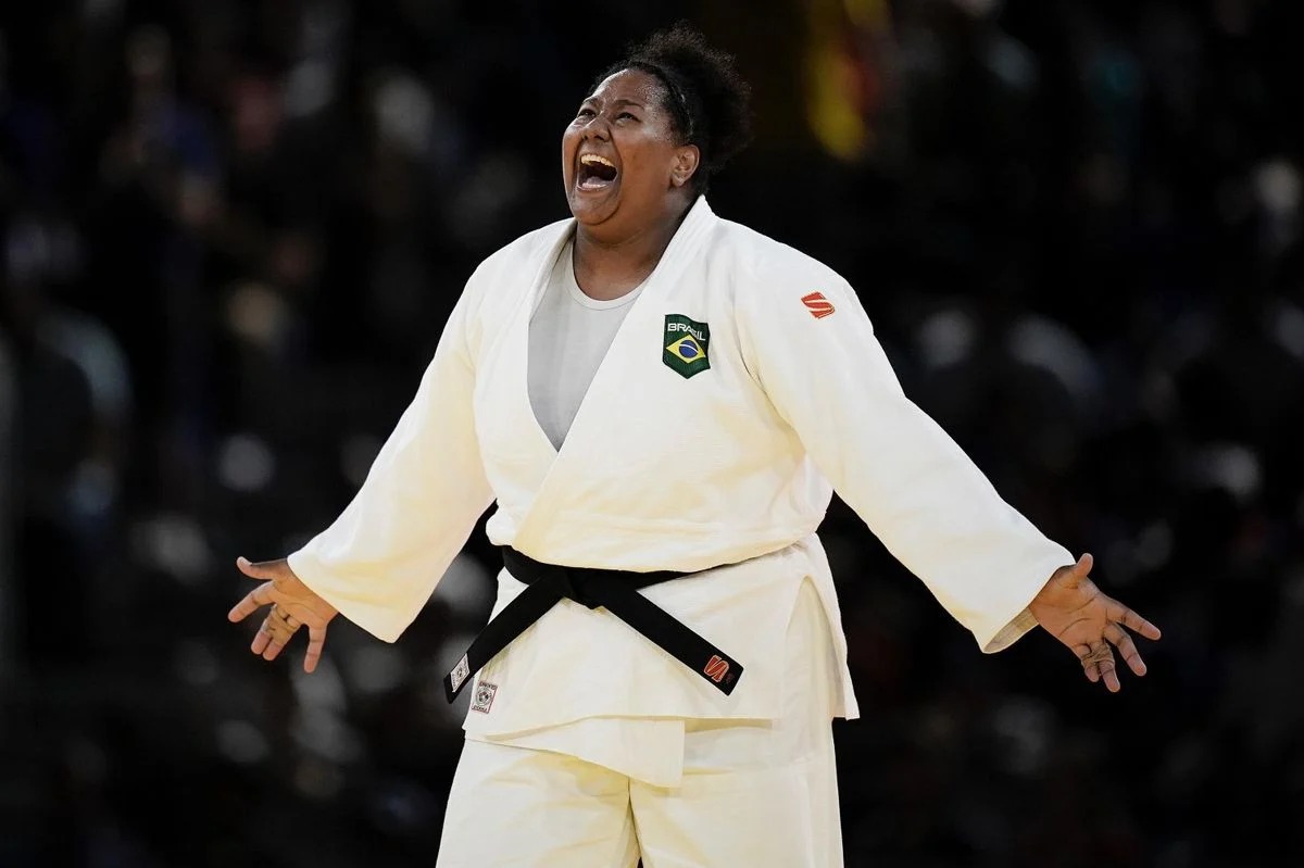 Judoca Bia Souza conquista o 1º ouro do Brasil nas Olimpíadas 2024 de Paris