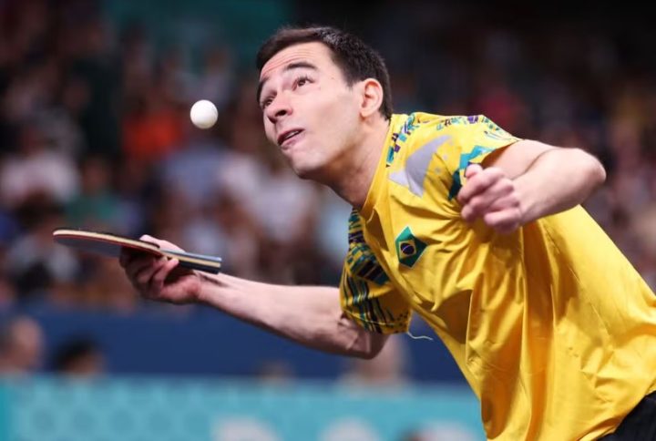 Hugo Calderano conquista prata inédita do Mundial de tênis de mesa